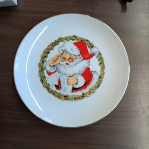 Santa Claus Decorative Plate